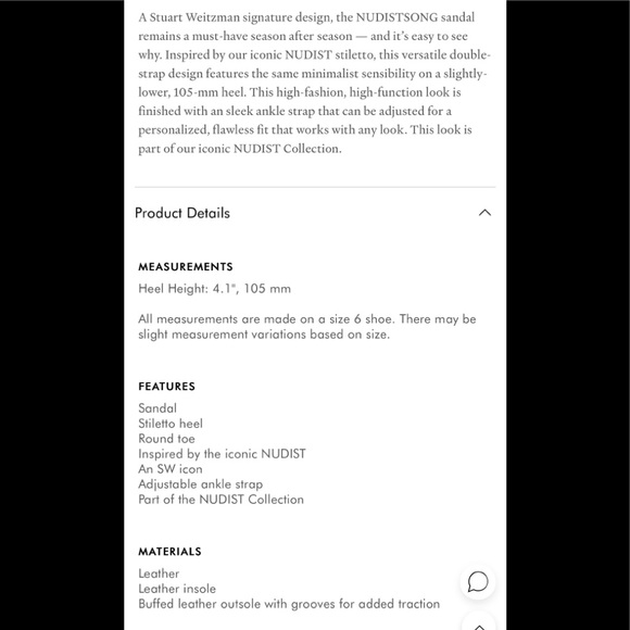 Stuart Weizman Nudesong Strap Sandal ❤️ - Picture 10 of 10